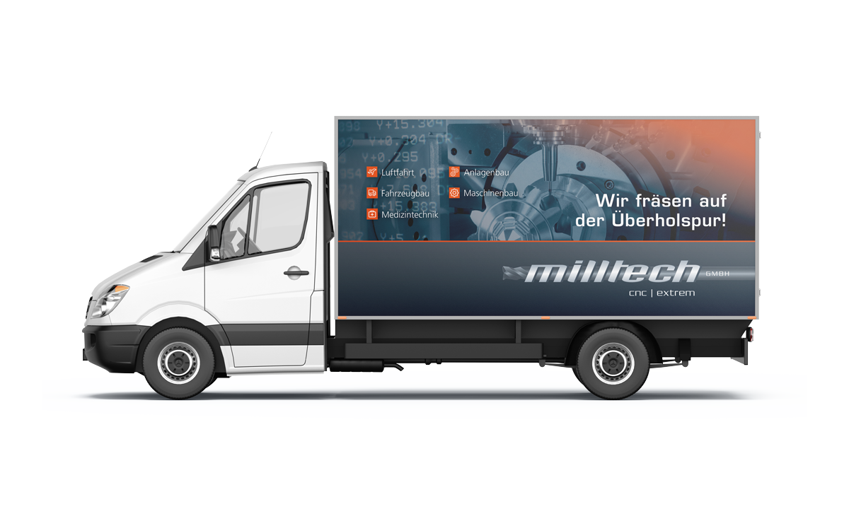 Milltech Crafter Beschriftung