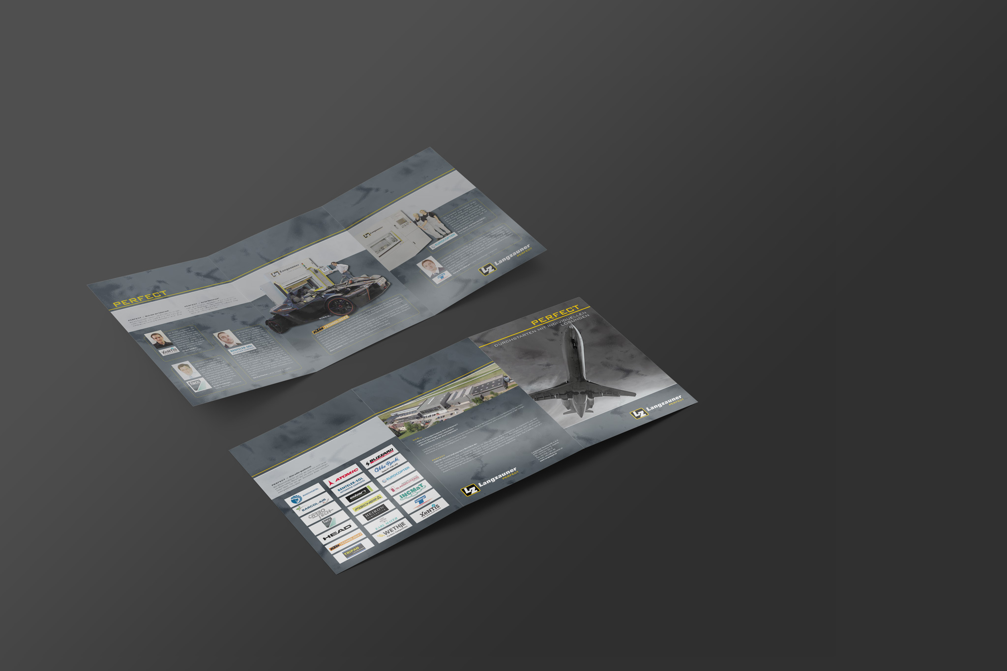 Langzauner Referenz Folder