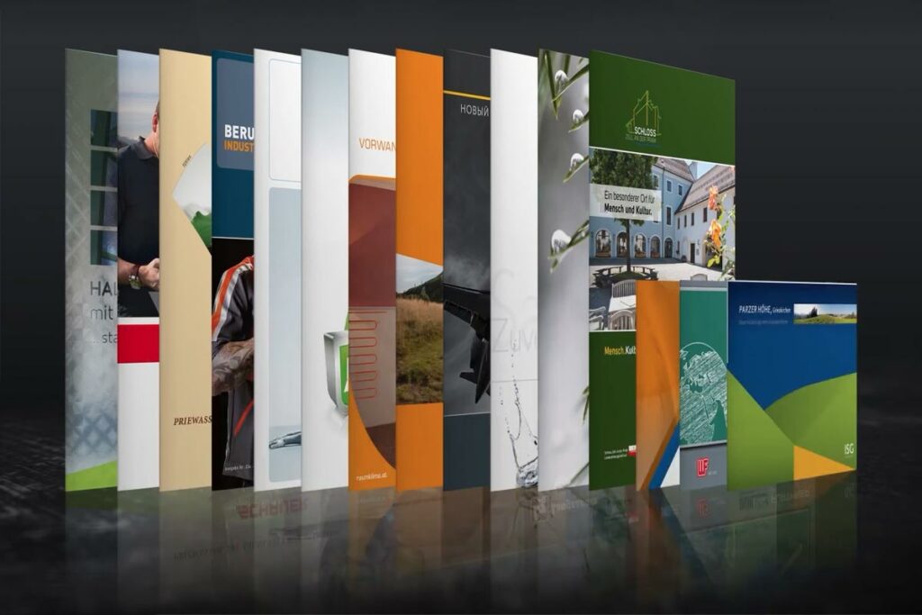 Hammerer Leistungsbereich Werbedrucksorten