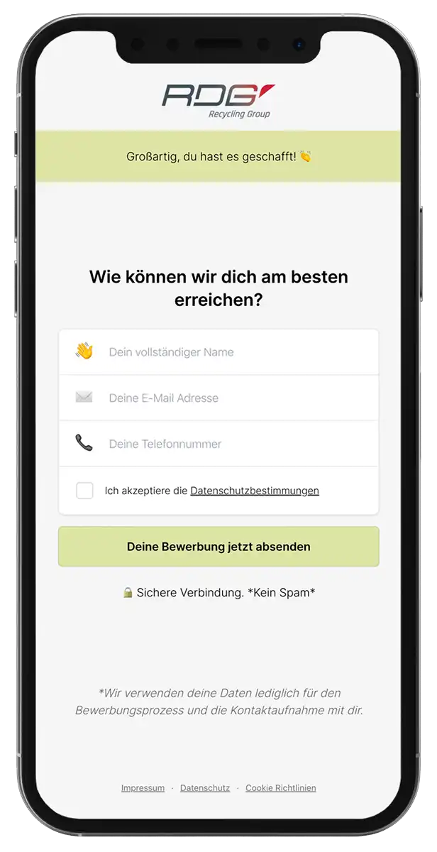 RDG Funnel Phone Ansicht 2