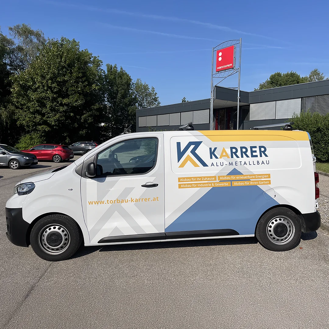 Autobeschriftung Karrer Hammerer